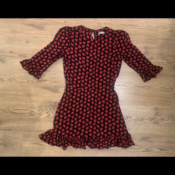 NEW Reformation Doutzen Minidress sz 10 - Picture 5 of 8